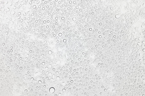 istock Water drops on glass, Rain droplets on glass background. 863620978