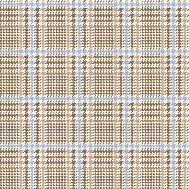 houndstooth bezszwowy wzór - houndstooth stock illustrations