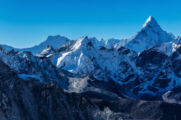 istock Snowy mountains of the Himalayas 863642456