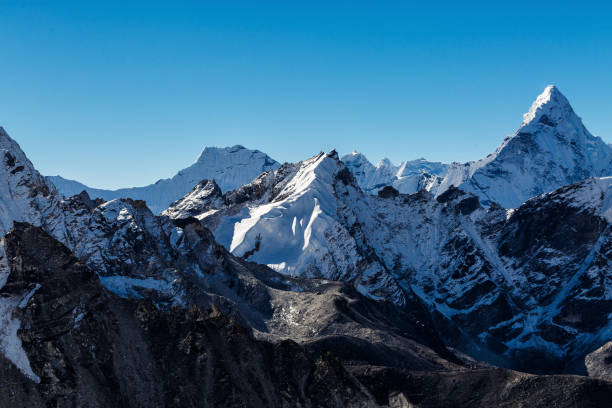 istock Snowy mountains of the Himalayas 863656004