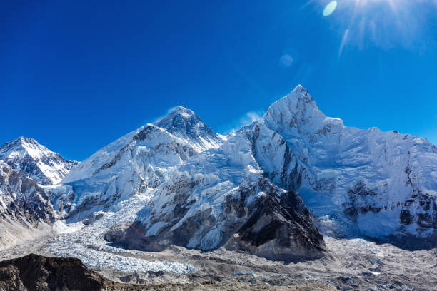 istock Snowy mountains of the Himalayas 863661334