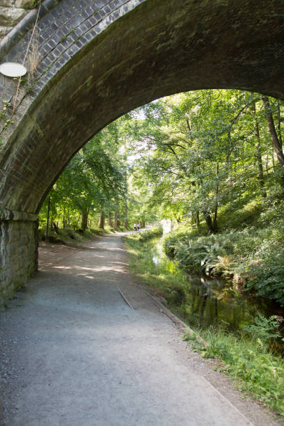 istock Stone Bridge on Shropshire Union Canal; Llangollen; Wales 863665264