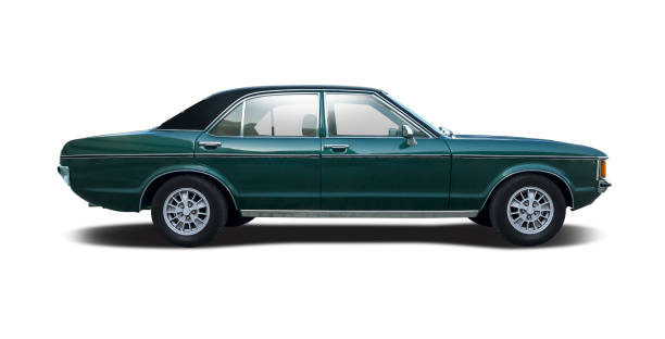 istock Classic car family car 863684948