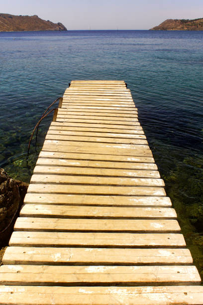 A pontoon on the sea