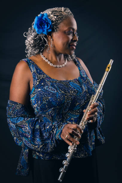 istock Portrait of a Beautiful Flute Player 863686716