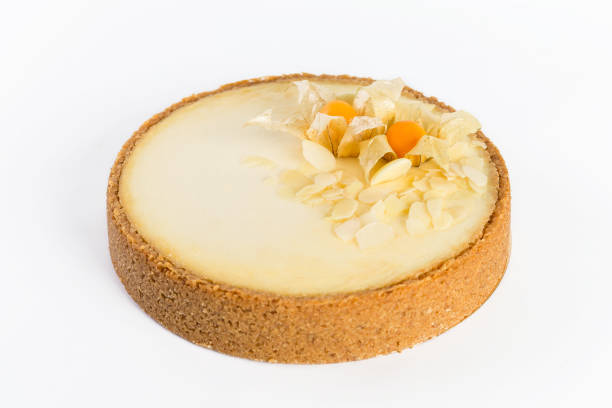 istock cheese cheesecake with a berry on a white background 863697474
