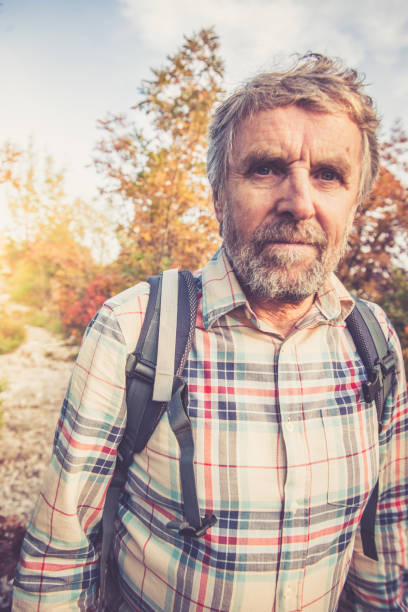 istock Senior Mountaineer Portrait 863720876