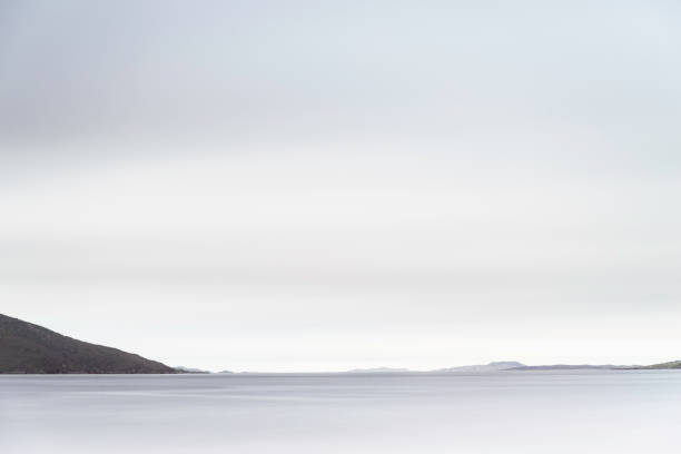 landscape on the A835 on the route to Ullapool shootings of landscapes in a rainy days on the way to Ullapool applecross peninsula stock pictures, royalty-free photos & images