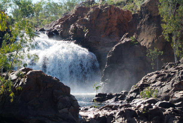 австралия, nt, водопад - katherine стоковые фото и изображения