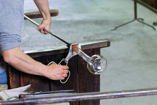 istock Glass furnace view,Venice,Italy 863746344