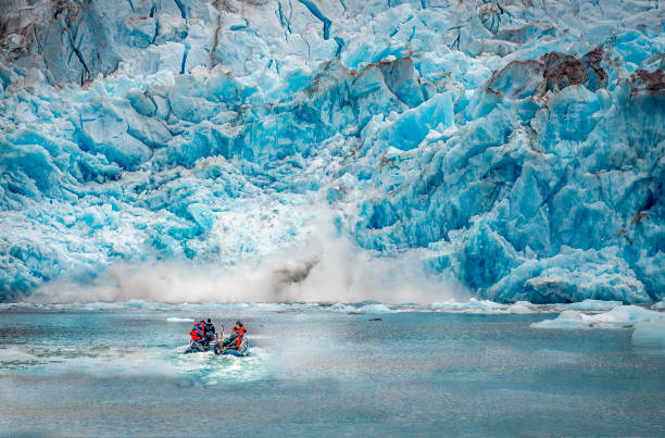istock Alaska mountain landscape with glacier 863746600