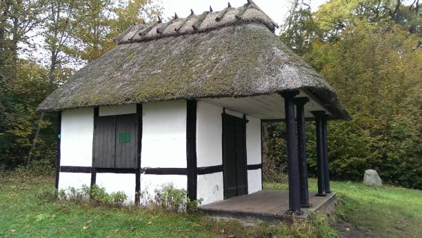 istock Old house by a lake 863750230