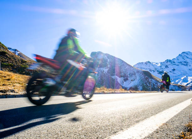istock motorbike at the grossglockner mountain 863755792