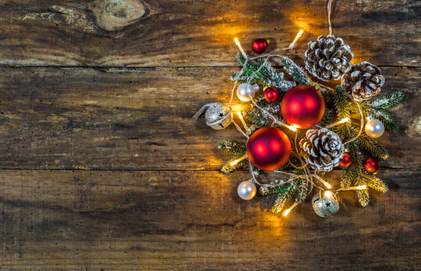 istock Festive Christmas arrangement 863764944