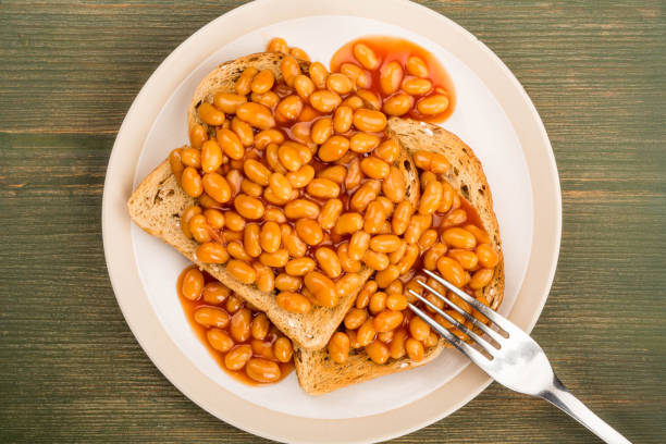 istock Baked Beans in Tomato Sauce on Toast 863785576