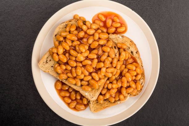 istock Baked Beans in Tomato Sauce on Toast 863785580