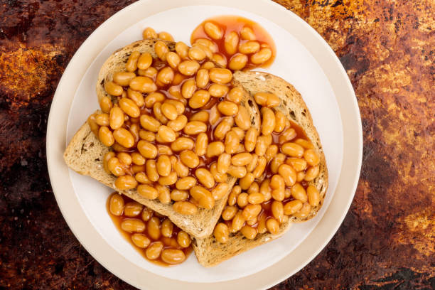 istock Baked Beans in Tomato Sauce on Toast 863785592