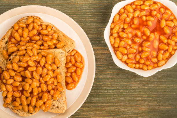 istock Baked Beans in Tomato Sauce on Toast 863785614