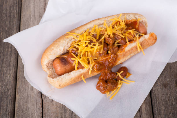 istock Chili Dog with Cheese 863788484