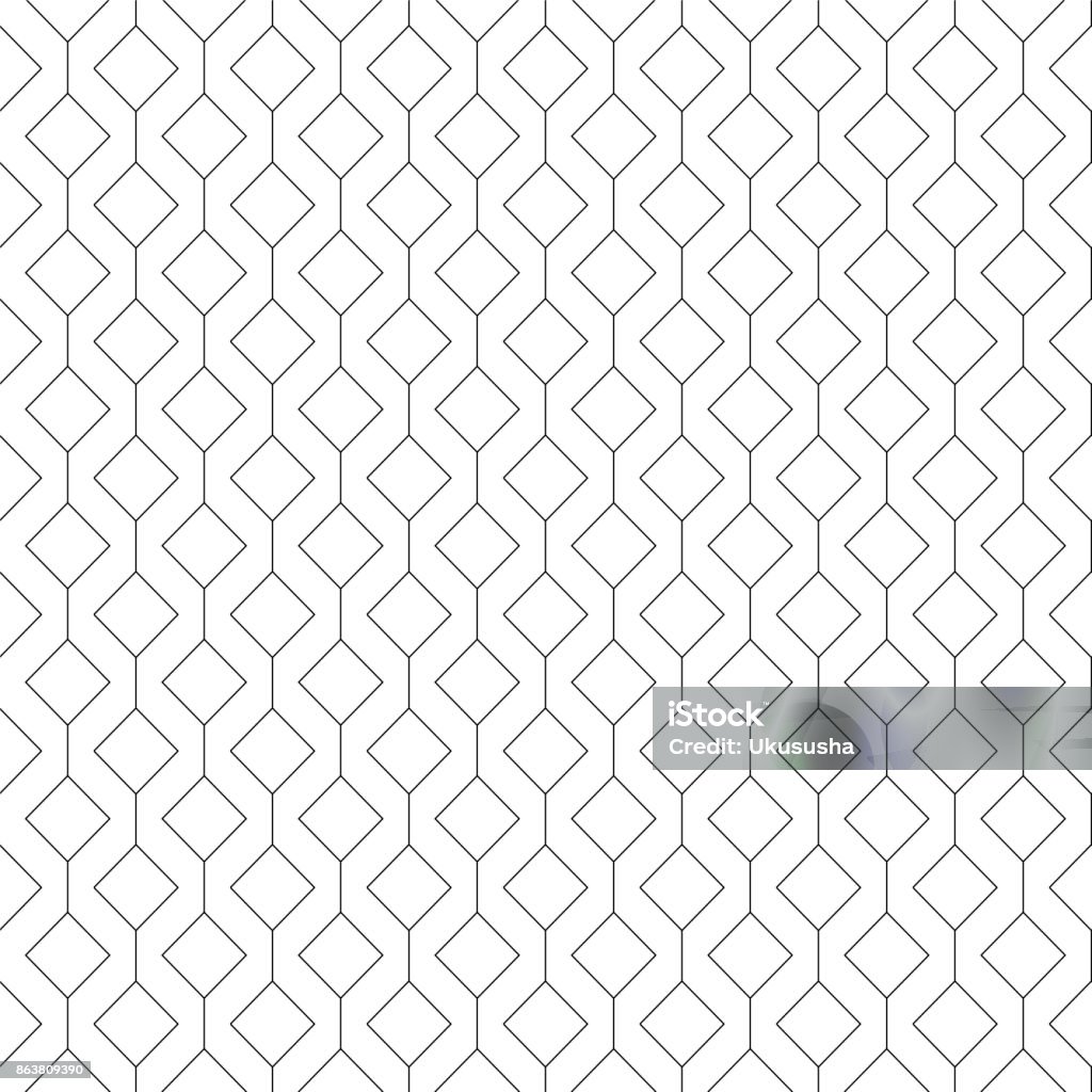 Losango Pattern Vetores de Padrão Sem Emenda Vector Losango Linear Plano De Fundo e ...