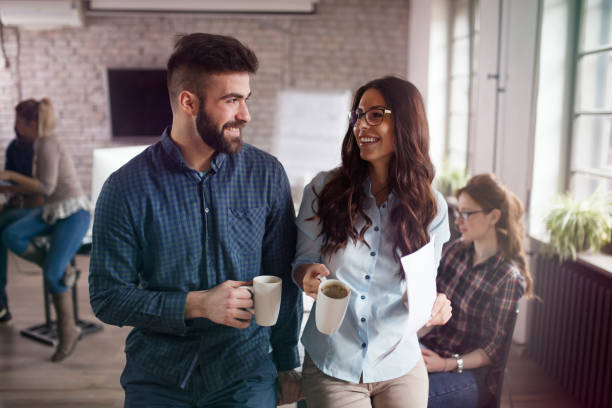 istock Picture of young designers discussing in office 863829568