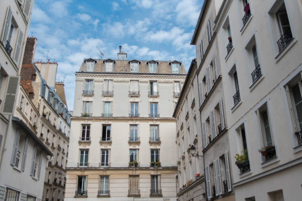 istock Paris, beautiful facades in Montmartre 863833384