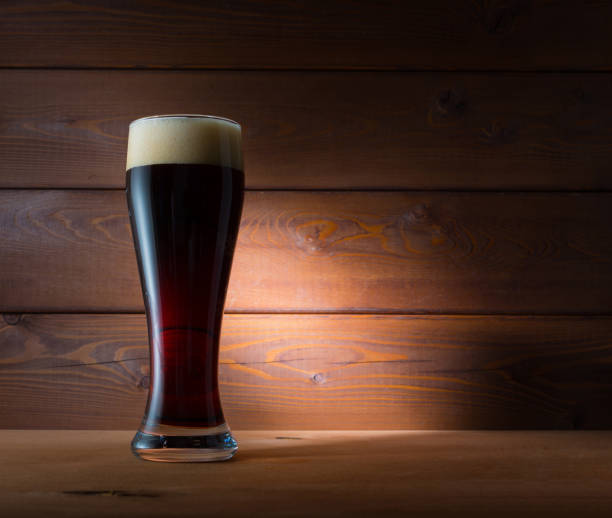 istock Glass of dark beer 863839534