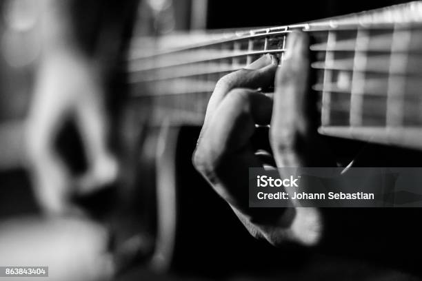 Playing Guitar Stock Photo - Download Image Now - Acoustic Guitar, Guitar, Music