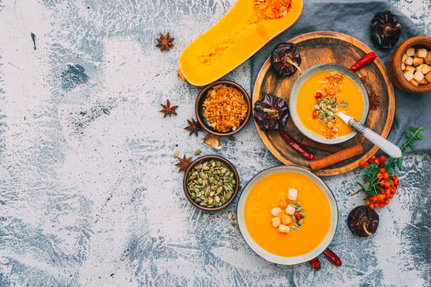 istock Homemade Autumn Butternut Squash Soup 863860720
