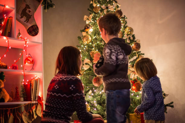 istock Christmas with my two boys 863873780