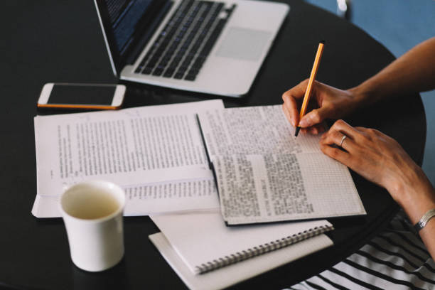 istock Woman reading and working at home 863883972