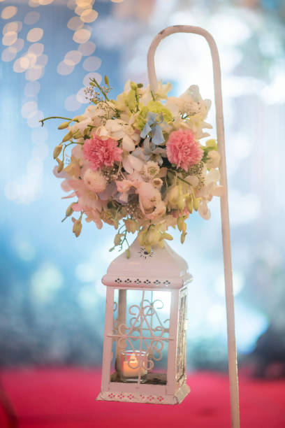 istock wedding backdrop with flower and wedding decoration 863886982