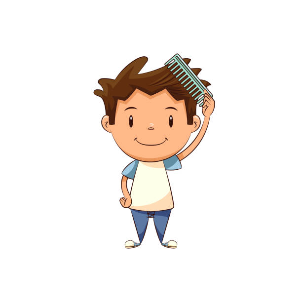 Ilustración de Pelo Peinado De Niño y más Vectores Libres de Derechos de Peinar - Peinar, Pelo, Peine - iStock Ilustración de Pelo Peinado De Niño y más Vectores Libres de Derechos de Peinar - Peinar, Pelo, Peine - iStock