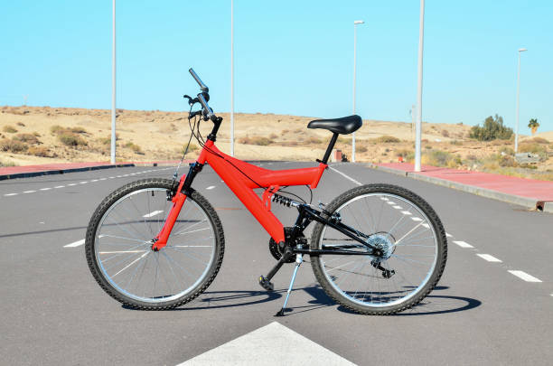 istock Full Suspension Mountain Bike 863893814