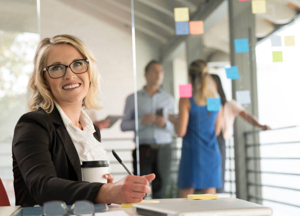 istock Businesswoman smiling 863912654