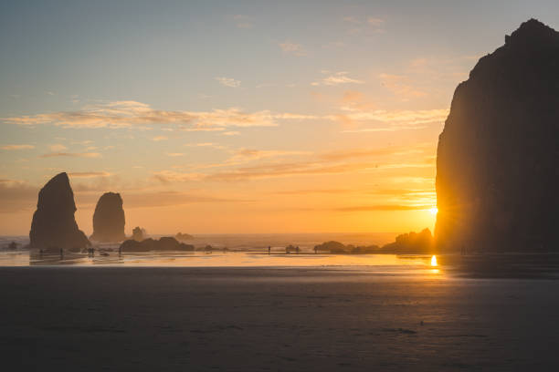 istock Rocky Shoreline of Haystack Rock 863932866