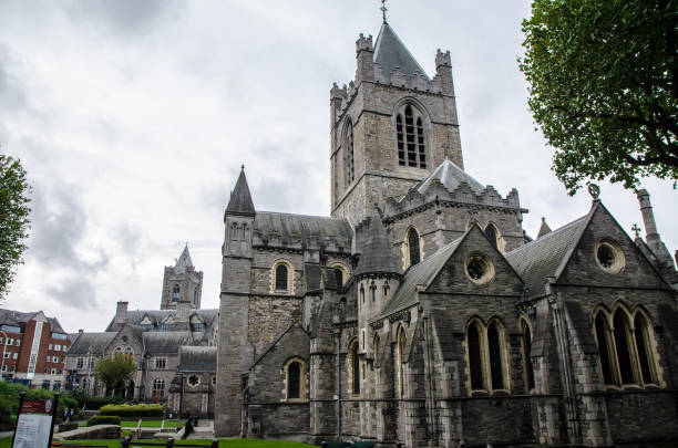 istock St-Patrick's Cathedral in Dublin during day of autumn 863946048