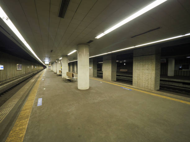 istock Higashi Narita Station in Japan 863955064