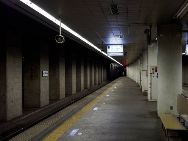 istock Higashi Narita Station in Japan 863957392