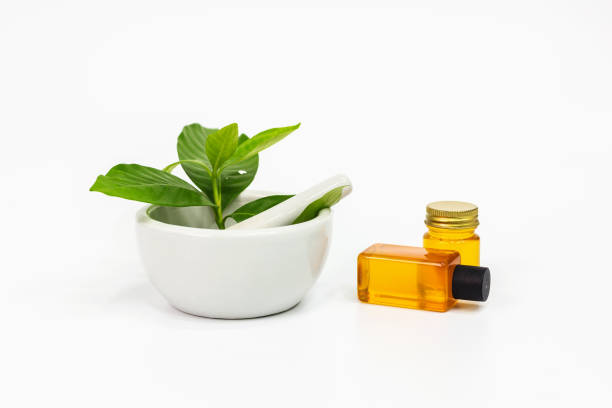 istock Herbal natural organic skin care serum 863958330