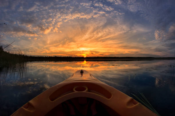 istock Marl Lake Kayak Sunset 863963902