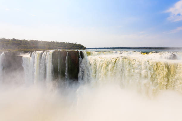 Landscape from Iguazu Falls National Park, Argentina. World heritage site. South America Adventure travel