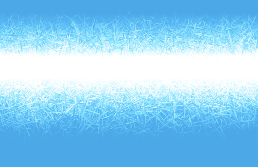 Winter blue frost background with copy space. Eps8. RGB Global colors