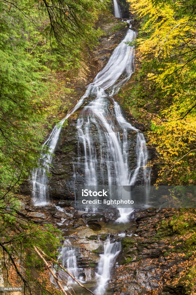 Moss Glen fällt Vignette - Lizenzfrei Appalachen-Region Stock-Foto Moss Glen fällt Vignette - Lizenzfrei Appalachen-Region Stock-Foto