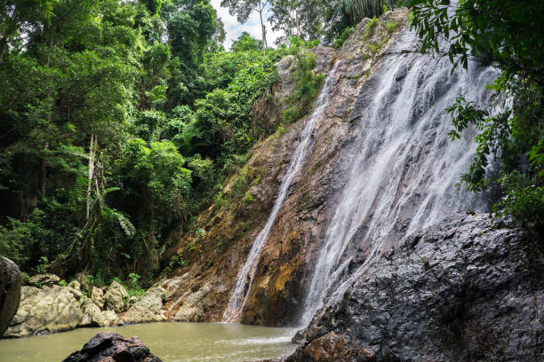istock Na Muang Waterfall on Koh Samui, Thailand 863985522