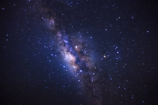 istock Milky way galaxy with stars and space dust in the universe 863991436