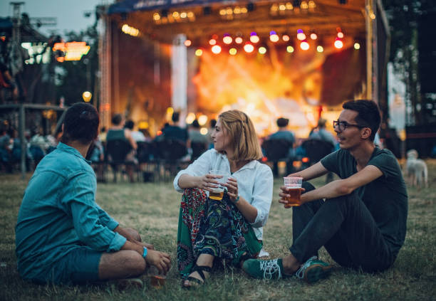 istock Music festival moments 863993518