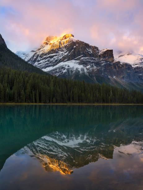 istock Reflection in Emerald Lake in Banff NP 864009822