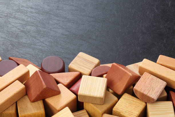 istock Wooden building blocks 864009930