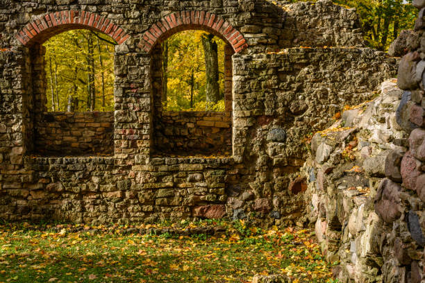 istock ruins of old abandoned castle 864021064